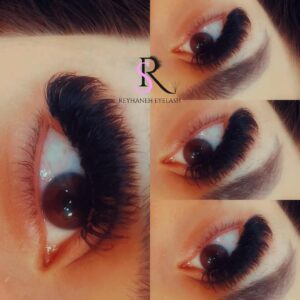 اکستنشن مژه سوپر مگا والیوم در پردیس